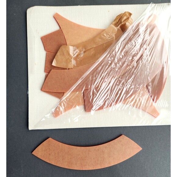 1988 Quick Strip Jorgenson Double Wedding Ring Quilt Acrylic Templates + Book - Picture 9 of 16